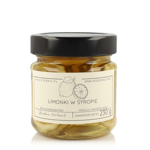 Limetky v sirupe 230g Eterno