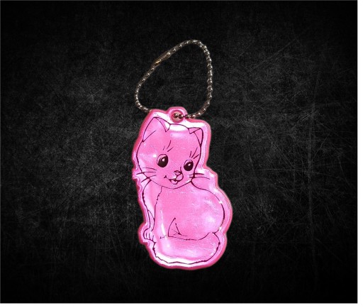 REFLEXNÝ PRÍVESNÍK GADGET REFLEXNÝ PRÍvesok na kľúče kat