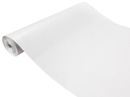 Matná biela drevená dyha, šírka 45 cm, na nábytok, dvere