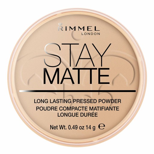 Lisovaný púder Rimmel Stay Matte 004 Sandstorm