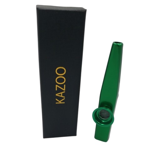 Zelené KAZOO CASE, membrány ZDARMA, kovové