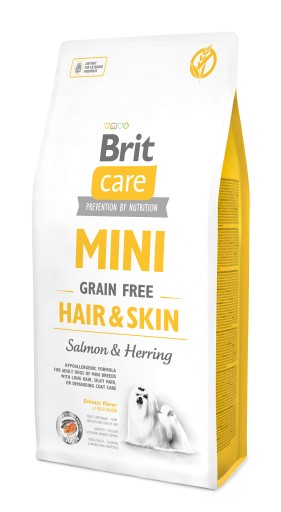 Brit Care Dog MINI suché krmivo pre psov s lososom a sleďom bez obilnín 400 g