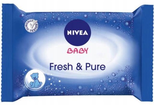 NIVEA BABY VLHČENÉ UBROUSKY PRE BABÁTKA FRESH & PURE 63KS