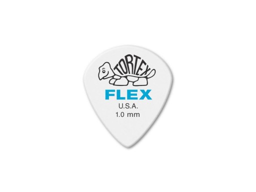 DUNLOP Tortex Flex Jazz III XL kocky biele 1,00