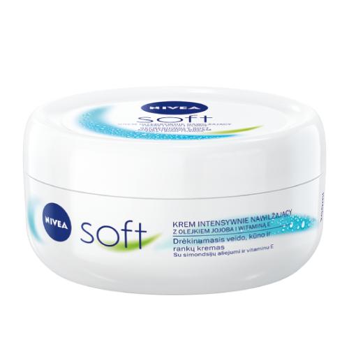 NIVEA Soft Intenzívne hydratačný krém, 100 ml