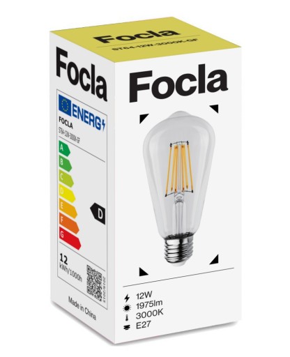 LED ŽIAROVKA FILAMENTOVÁ ST64 E27 12W Edison Dekor