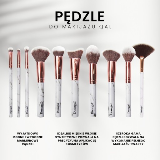 Donegal Štetec na make-up na nanášanie púdrov a tekutých podkladových báz
