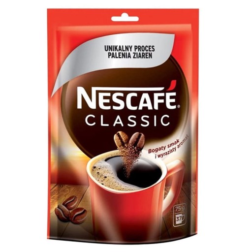 Nescafe Classic 75g vrecko instantnej kávy