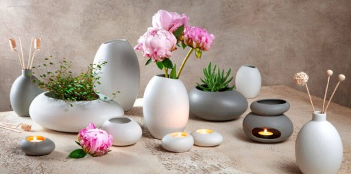 FANCY HOME Miska Stones 11 cm, šedá
