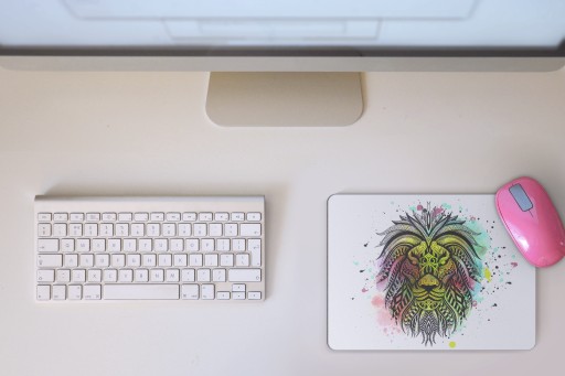 Farby podložky pod myš Lion MANDALA