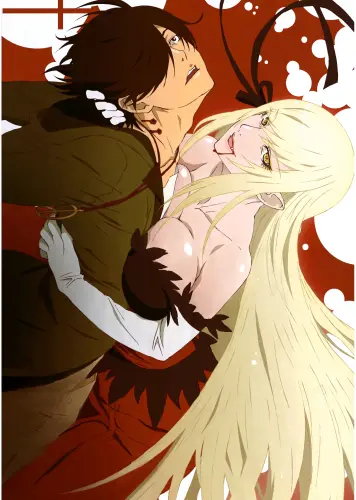 Anime Manga Bakemonogatari plagát bm_024 A3