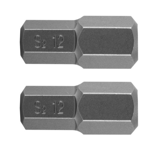 HEX hrot 12 x 30 mm, S2 x 2 ks, NEO 10-978