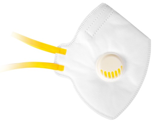 Protiprachová maska FFP3 s ventilom BlHM
