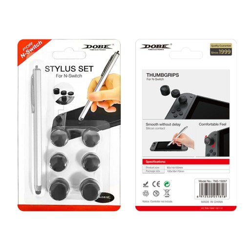Sada 6 prekrytí Nintendo Switch + dotykové pero