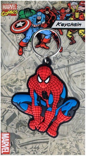 Gumená kľúčenka Spider-Man Marvel