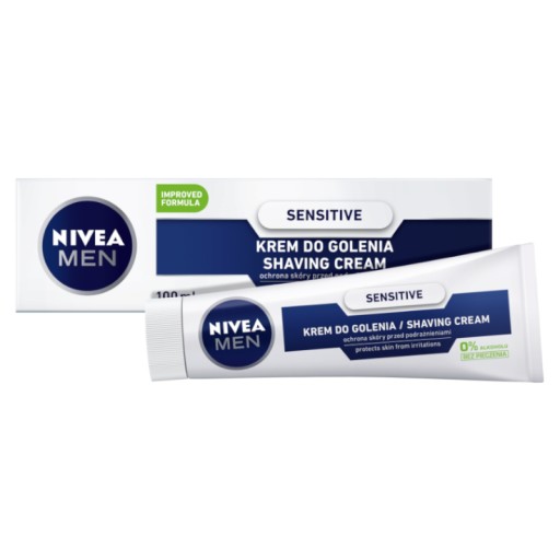 NIVEA Upokojujúci krém na holenie Sensitive 100 ml