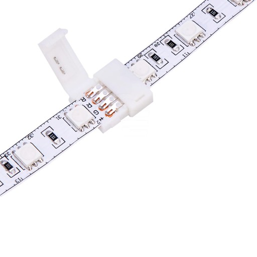 Priamy konektor pre 10 mm RGB farebné LED pásiky
