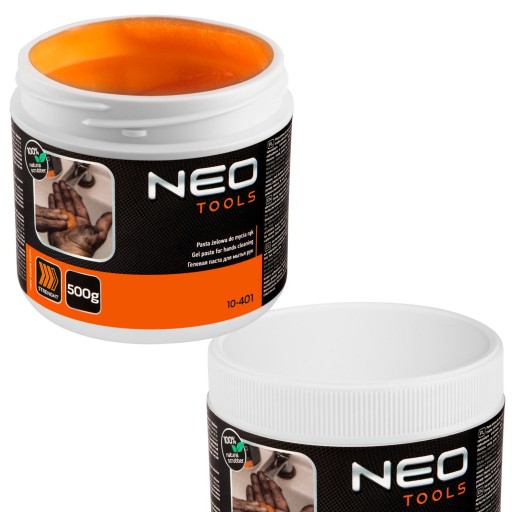 NEO PASTE OHS GÉL NA UMÝVANIE RÚK ODSTRAŇOVANIE NEČISTOTY 0,5KG ORANŽOVÁ 10-401