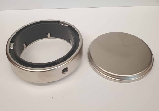 Uzáver na potrubie fi50 F50 satin Z-188-G2 chróm