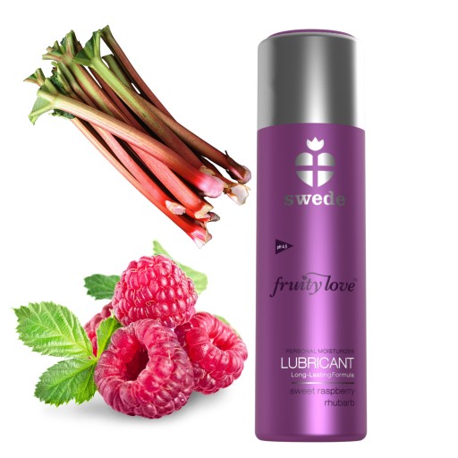 SWEDE ovocný milostný intímny gél 50ml malina rebarbora