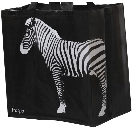 TAŠKA s potlačou ZEBRA EKO NÁKUPNÉ TAŠKY__ MIX