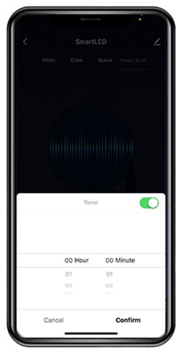 GU10 RGB CCT LED žiarovka + Biela WiFi TUYA SMART