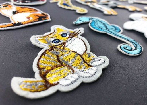 TERMO náplasti ANIMALS, nažehľovačky, SET 12 ks