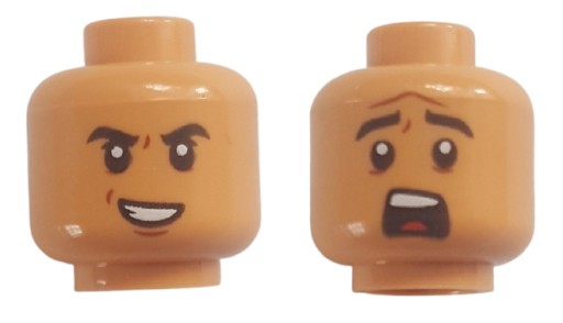 LEGO 3626cpb2639 HEAD HEAD Dr. Wu NOVÉ (1 g)
