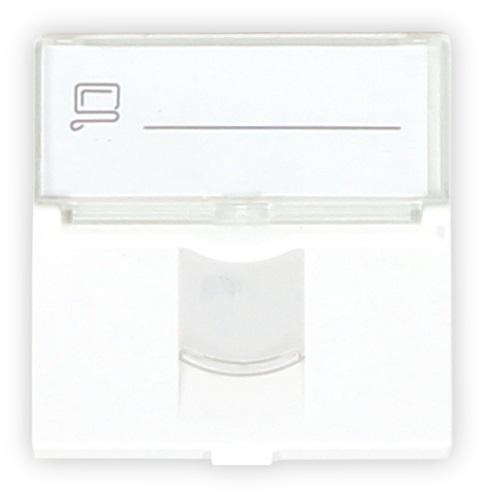 ADAPTÉR GETFORT 2 MOD 1XRJ45 MOSAIC 45x45mm