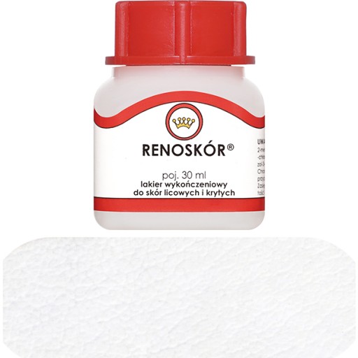 Lak na kožu Renoszkol paint 30ml bezfarebný mat