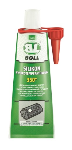 BOLL Vysokoteplotný silikón 80ml ČERVENÝ - do 350°C