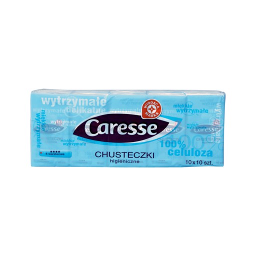Hygienické utierky 10x10 ks CARESSE