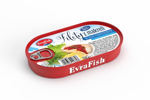 Evra.Filet makrela korenie 170g
