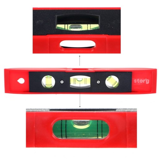 LEVEL LEVEL Malý s MAGNETOM 230 mm Mini Compact Vodotesný 3 x vodotesný