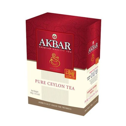 Akbar čierny čaj, sypaný, 100g.