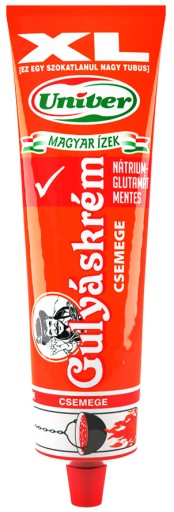 MAĎARSKO Gulášová pasta Jemná tuba 240g XL - Gulyáskrém csemege