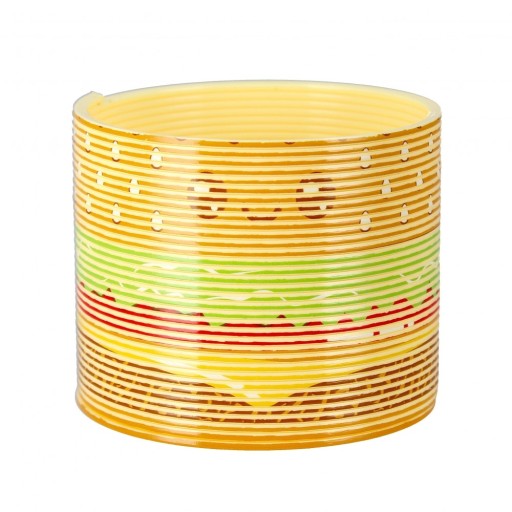 Pružinová 8 cm Burger arkádová hra MEGA CREATIVE