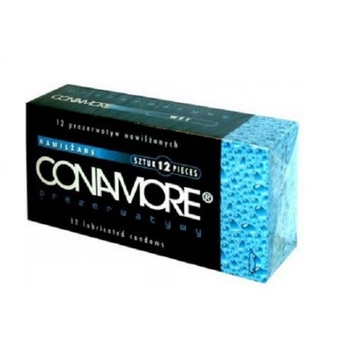 CONAMORE WET Extra Moisturized kondómy 12 ks