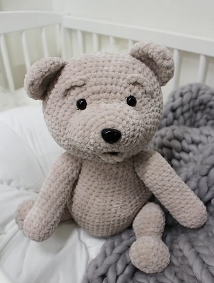 Oči pre hračky maskota, čierne, 16 mm