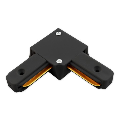 Uhlový konektor pre LED osvetľovacie lišty, 1fázový