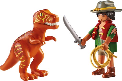 PLAYMOBIL T-REX A DINO HUNTER DUOPACK 71206