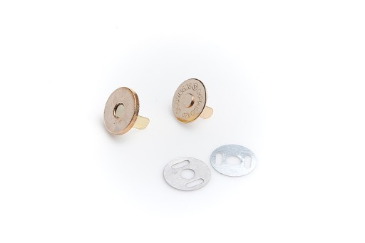 Magnetická spona 14 mm zlatá