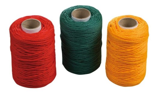 Univerzálna šnúrka, 50 m, priemer 2 mm, 3 kusy, ružová