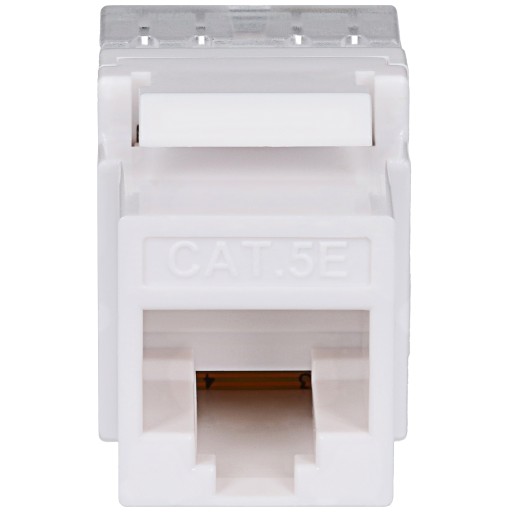 Keystone Modul RJ-45 LAN zásuvka CAT.5E biela