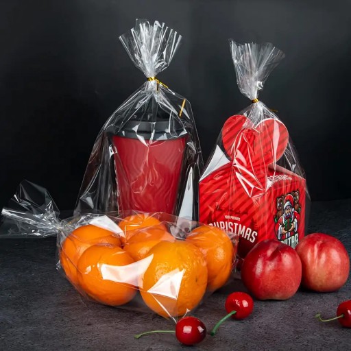 CELOFÁN CELOFÁNOVÉ TAŠKY FÓLIOVÉ TAŠKY 20x30 cm DARČEKY VEĽKÉ CUKRÍKY