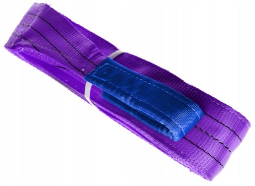 Polyesterový popruh žeriav na prepravu, slučka 1t 2m 30mm