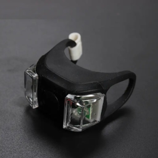 BIKE LAMPA NA RIADÍTKA BIKE LIGHT SET PREDNÁ ZADNÁ NA BICYKEL