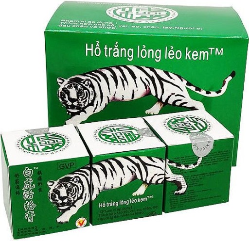 MASŤ NA BOLESŤ BIELEHO TIGERA NA ZRANENIA