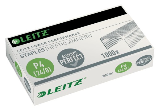 Oceľové SPOJKY 24/8 na 40 listov 1000 ks LEITZ