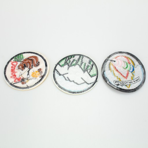 TERMO Scout Patches SET Camping Mountains Forest